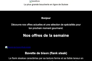 Nos offres de la semaine