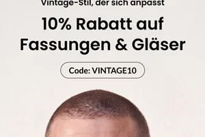 10% Rabatt auf Vintage Fassungen + Transitions® Gläser