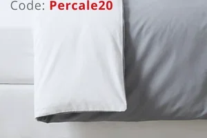 -20% off percale bed linen 🤍