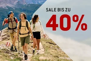 Aufgepasst: Bis zu 40% im Wander-Sale!