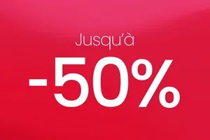ALERTE SOLDES : jusqu'à -50% 📣