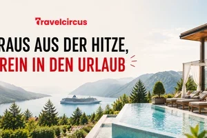 Raus aus der Hitze, rein in den Urlaub.