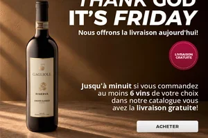 Livraison gratuite 🚀 sur Gagliole Chianti Classico Riserva et tous les autres vins ! 🥂