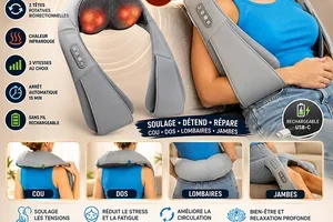 💆 Masseur Shiatsu 🚿 Déboucheur à Haute Pression  ...