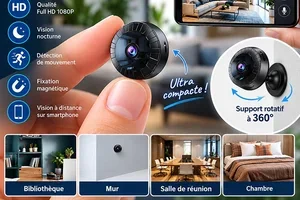 📷 Mini caméra surveillance