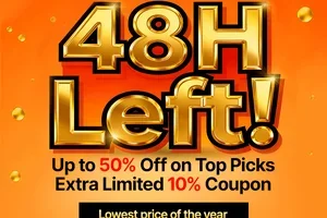 Only 49 Left… Last Call for Your Bonus 10% Coupon