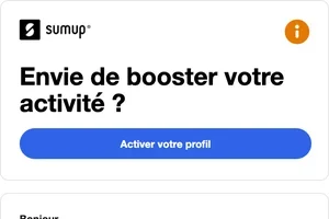 N'oubliez pas d'activer votre profil
