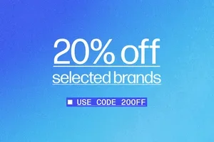 Don't miss 20% off selected brands | Ends tomorrow