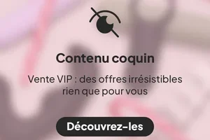 ALERTE ! Vente privée à l’intérieur 👀