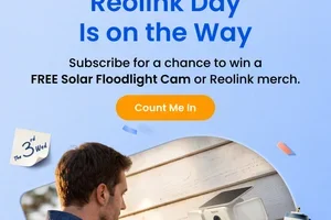 Win a Free Solar Floodlight Cam on Reolink Day