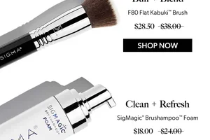 Sigma Favorites Are 25% Off at Ulta 🧡
