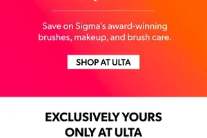 Only at Ulta: Exclusive Sigma Sets 🧡