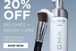 LAST CHANCE: 20% Off Brushes + Brush Care