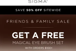 Get a FREE Sigma Eye Brush Set 👀