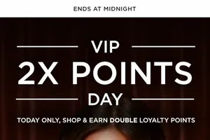 🎉 VIPs, It’s Double Points Day!