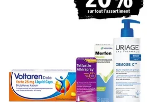 20% de réduction sur une sélection d'offres !