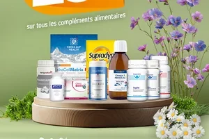 25 % de réduction sur tous les compléments alimentaires
