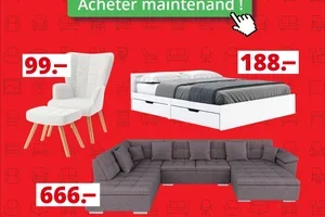 -70% dans les soldes meubles