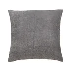 Housse de coussin VALENTI 50x50cm gris