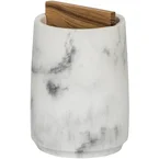 Gobelet pour brosse à dents Liam Blanc Plastique 7.8 cm 10.2 cm