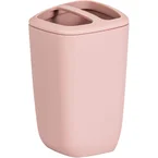 Gobelet pour brosse à dents Pebble Rose ABS 7.8 cm 12 cm