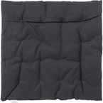 Coussins de jardin Ischia Noir Coton 40 cm 40 cm