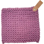 Manique Aida Rose Coton 20 cm 20 cm - Couleur: rose poudré - Manique