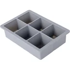 Moule à glaçons Kitty Gris Plastique 12 cm 25.5 cm - Couleur: degré - Matérial: Silicone platine