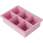 Moule à glaçons Kitty Magenta Plastique 12 cm 25.5 cm - Couleur: rose - Matérial: Silicone platine