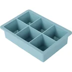 Moule à glaçons Kitty Ciano Plastique 12 cm 25.5 cm - Couleur: turquoise - Matérial: Silicone platine