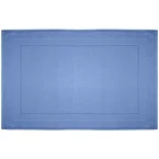 Tapis de salle de bain Nea indigo Coton 50 x 75 cm Rectangulaire