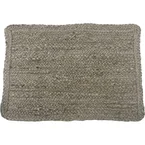 Linge de table Lenny taupe jute Rectangulaire L 33 cm
