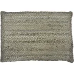 Linge de table Lenny nature jute Rectangulaire L 33 cm - Couleur: chêne des marais