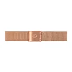 Bracelet de montre maille or rose 12 mm