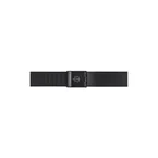 Bracelet de montre maille noir 12 mm