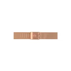 Bracelet de montre maille or rose 12 mm