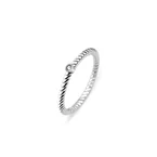 Bague Étoile du Nord argent