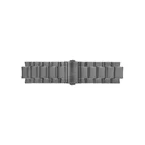 Metall Uhrenarmband Gun Metal 20 mm