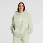 W Linear Heritage Fleece Long Hoodie