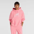 W Sport Essentials French Terry Stacked Logo Hoodie