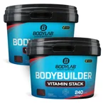 2 x Bodybuilder Vitamin Stack (je 240 Kapseln)