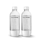 2x 1 l Bouteille en plastique Regular TP white DWS