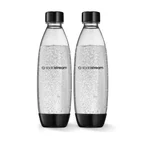 2x 1 l Bouteille en plastique Fuse TP black DWS