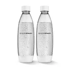 2x 1 l Bouteille en plastique Fuse TP white DWS