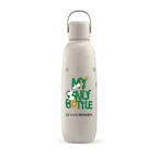 0.9 l Bouteille en acier inoxydable fizz&go sand Earth Month