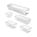 Kit organisateur de tiroirs LINUS - HAUT (5 pièces)