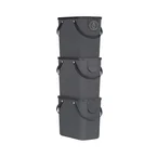 Lot de 3 poubelles de recyclage ALBULA 25L - Anthracite