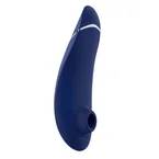 Vibromasseur clitoridien "Womanizer Premium 2" avec simulateur de vagues de plaisir - 15,5 cm (bleu)