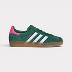 Adidas Gazelle Indoor - Collegiate Green Lucid Pink
