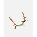 Charm con ciondoli e cordoncini